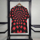 CAMISA DO FLAMENGO 25/26 VERMELHO E PRETO TREINO