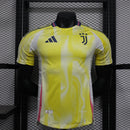 CAMISA VERSÃO PLAYER DA JUVENTUS 24/25 AMARELO